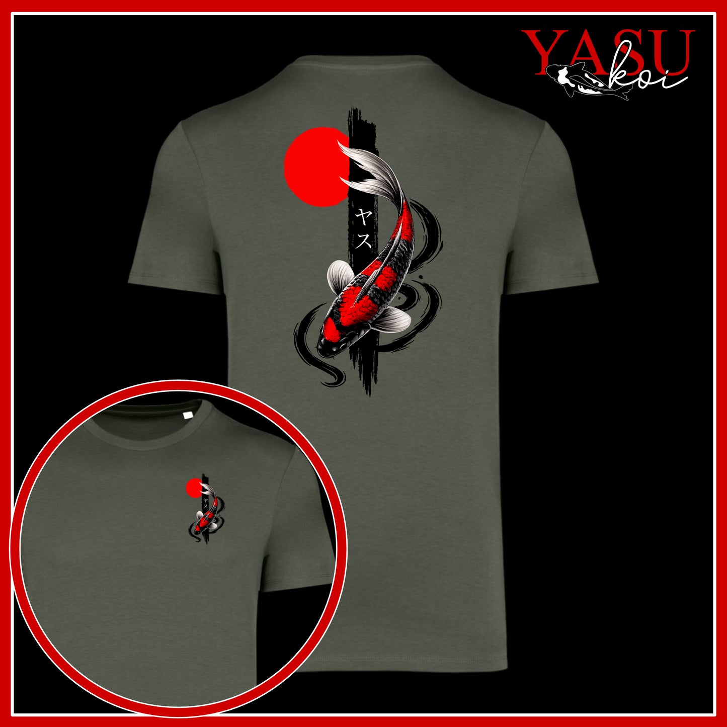 Goshiki Brush Organic Cotton T-Shirt