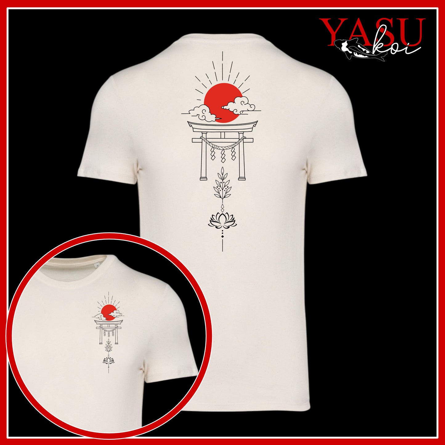 Hinode (Sunrise) Organic Cotton T-Shirt
