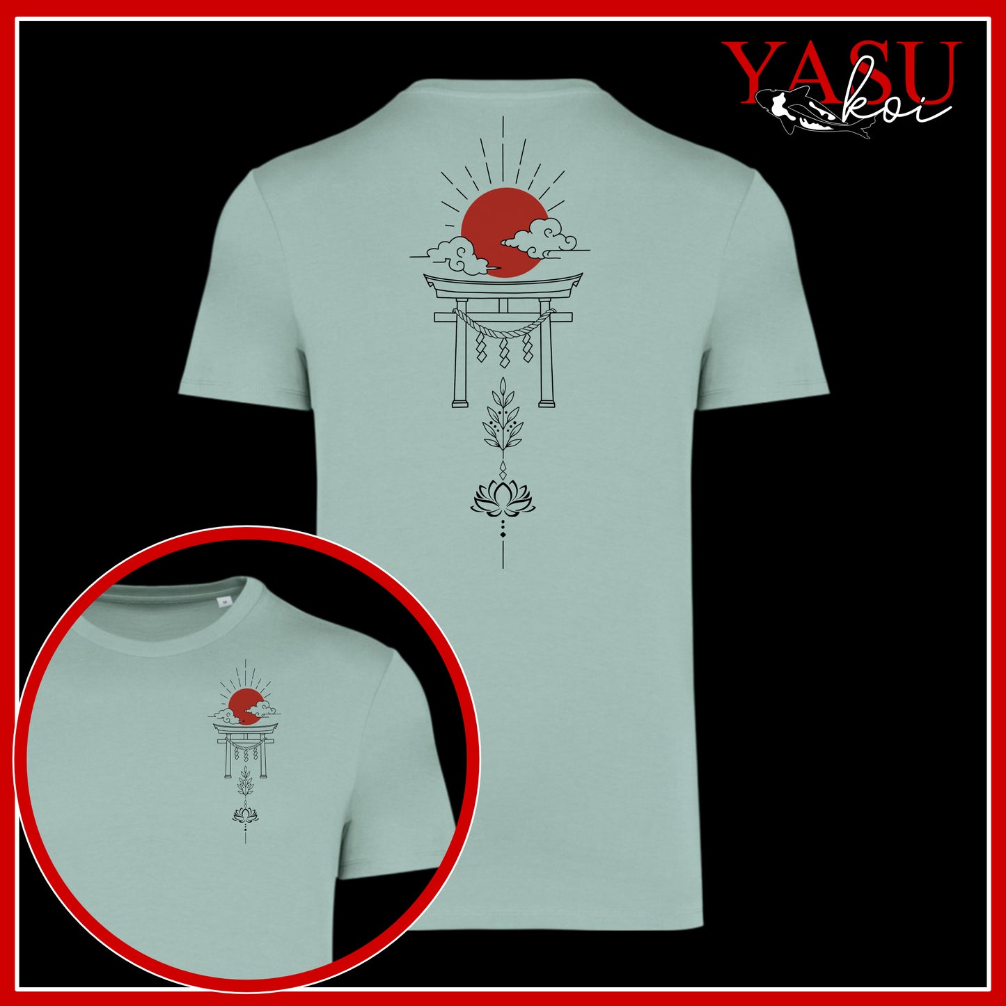 Hinode (Sunrise) Organic Cotton T-Shirt