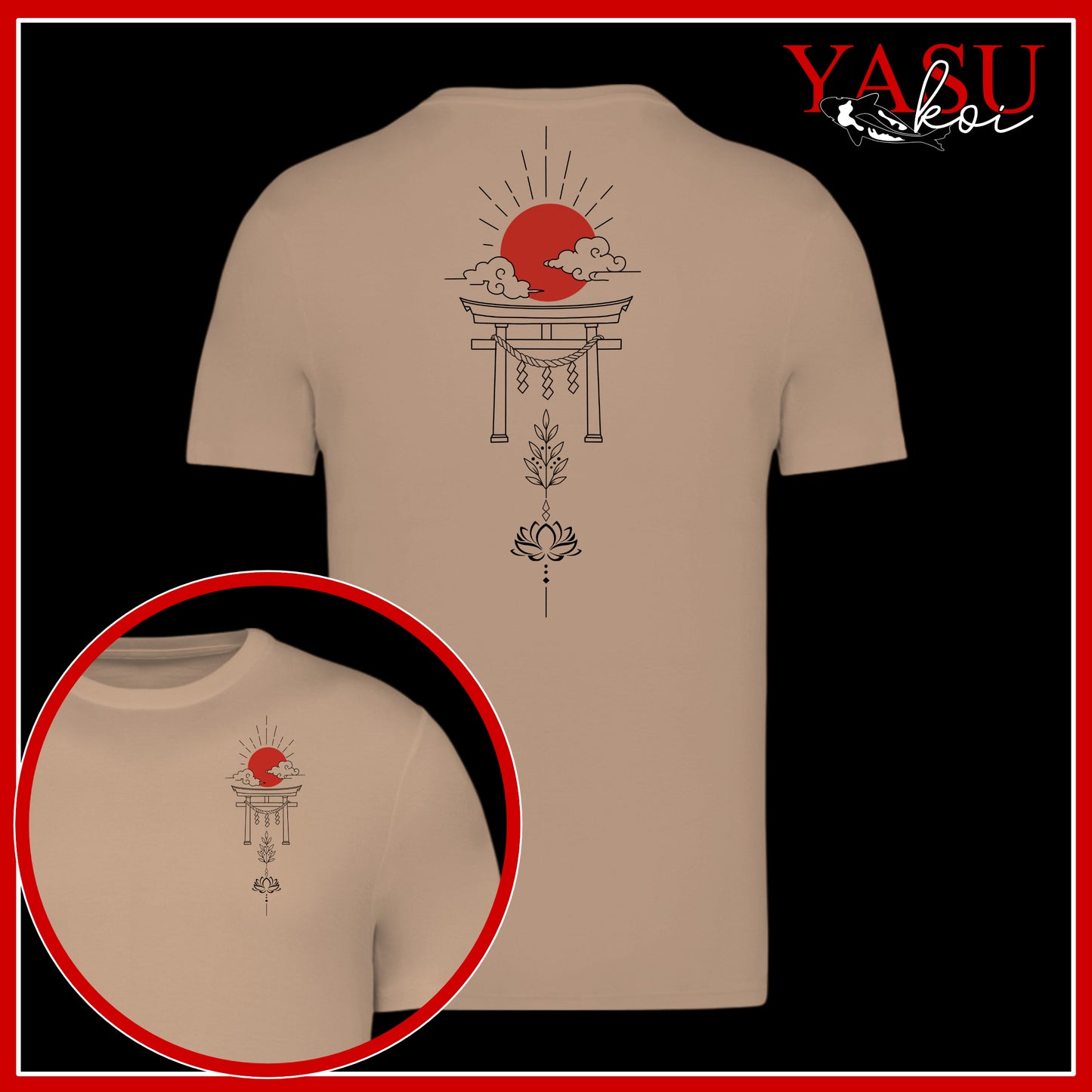 Hinode (Sunrise) Organic Cotton T-Shirt