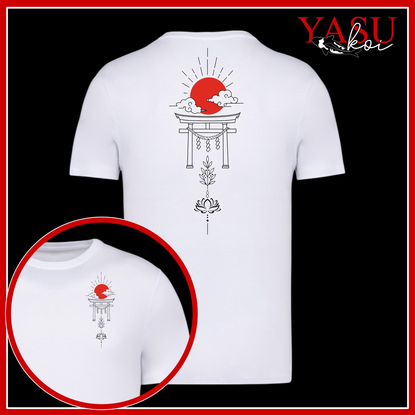 Hinode (Sunrise) Organic Cotton T-Shirt