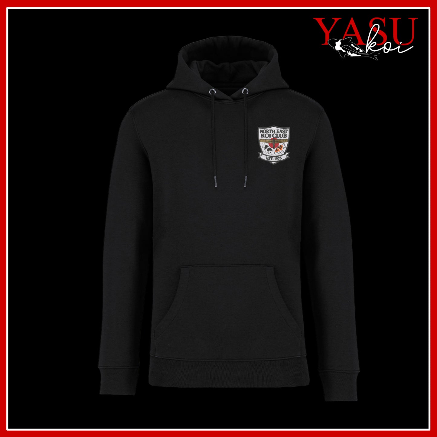 North East Koi Club Organic Cotton Hoodie