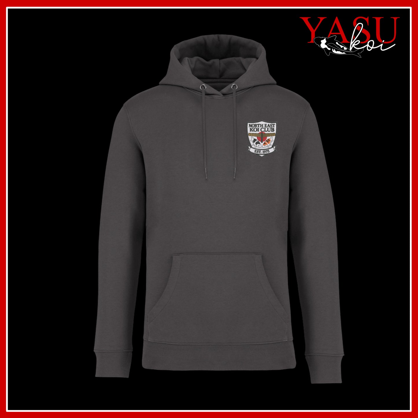 North East Koi Club Organic Cotton Hoodie