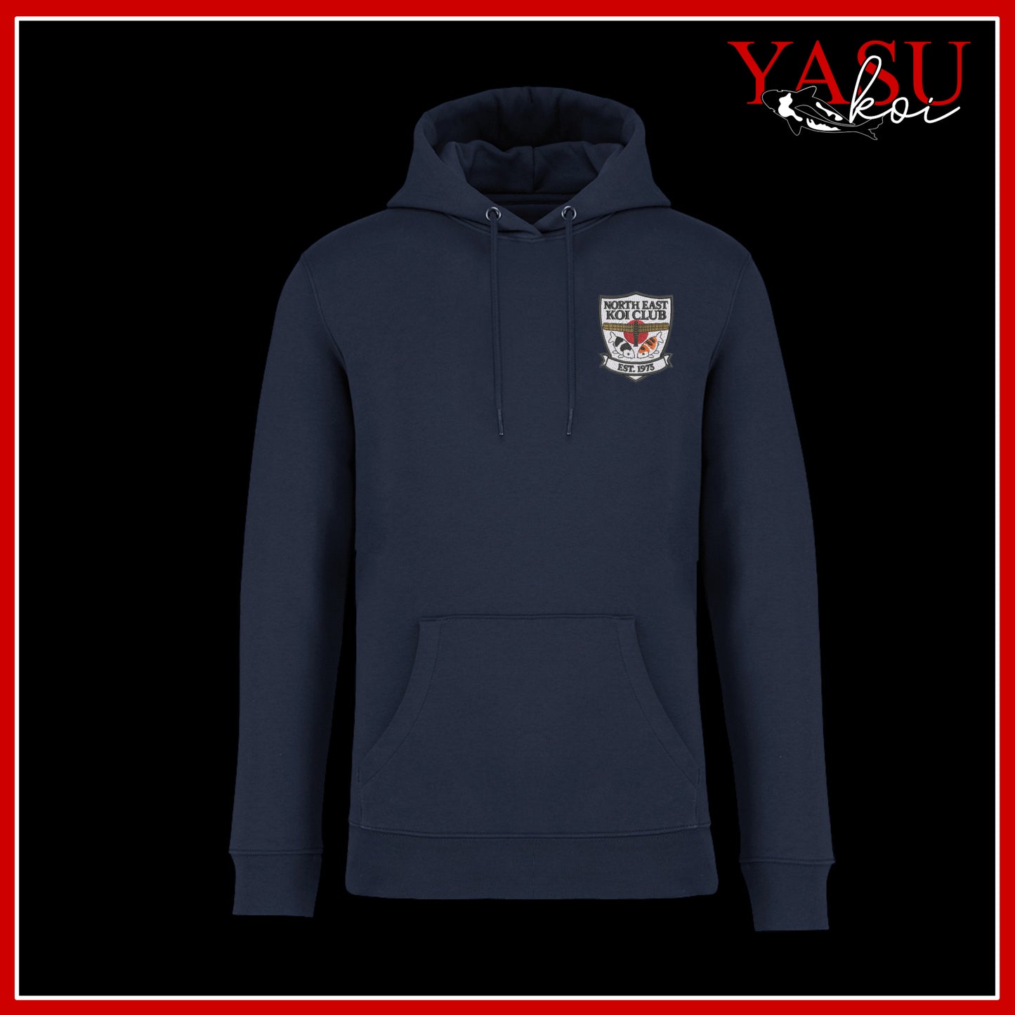 North East Koi Club Organic Cotton Hoodie