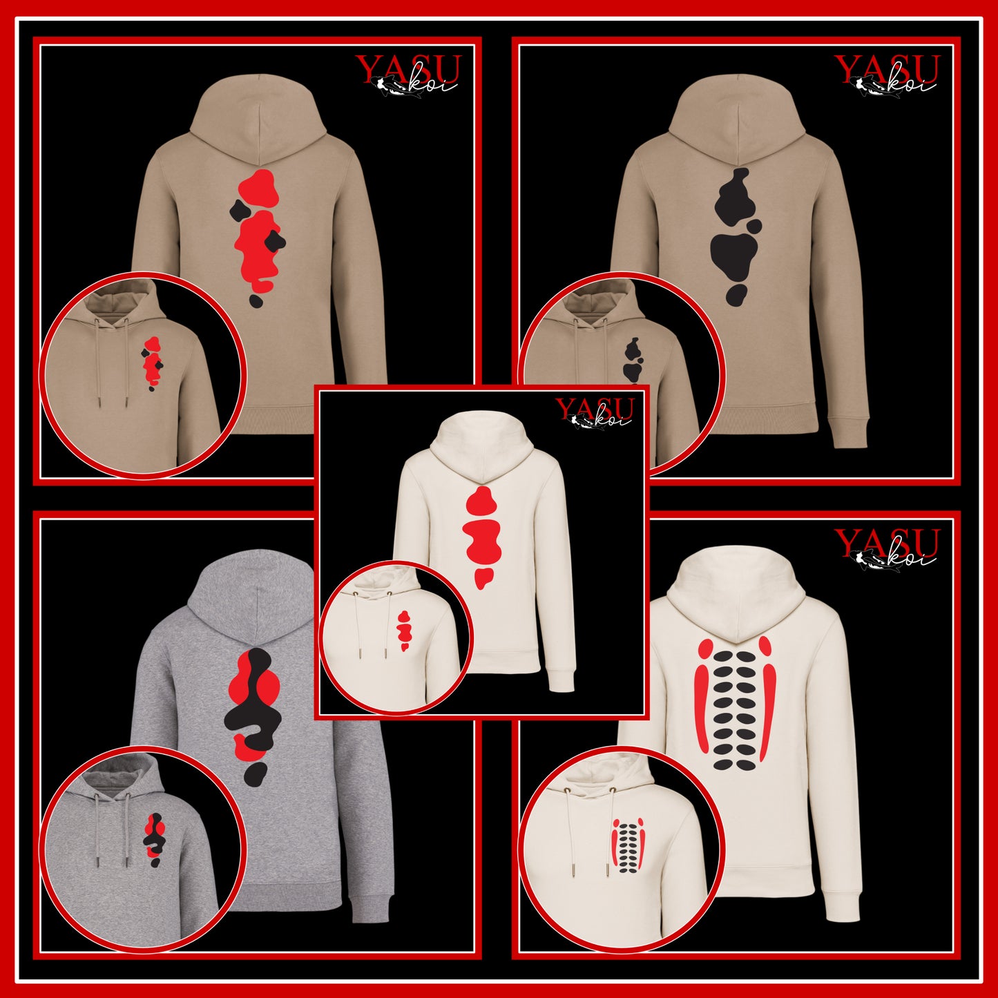 The Splashes Luxury Organic Hoodie