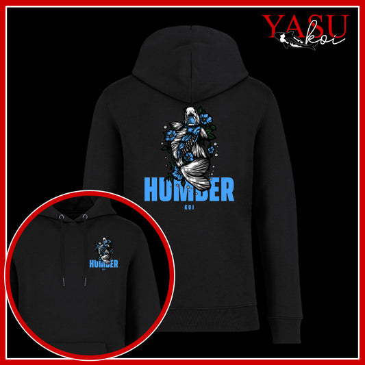 Humber Koi Organic Black Hoodie