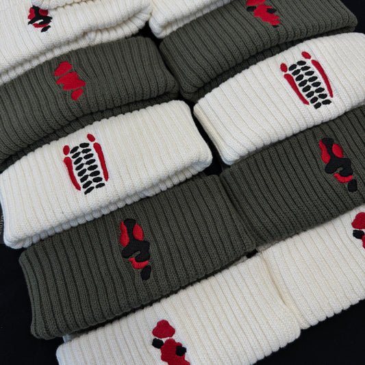 A Splash Of Warmth On A Beanie