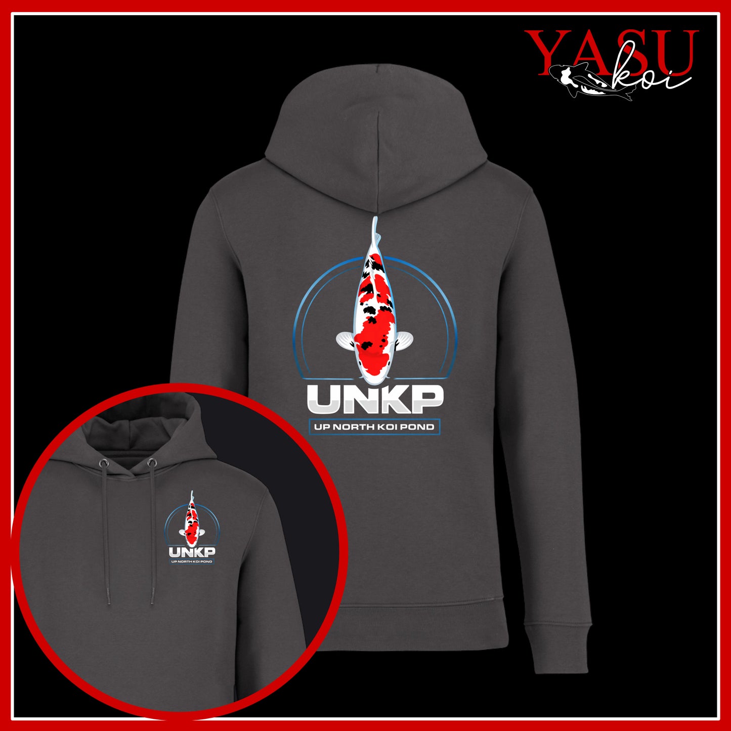 Up North Koi Pond Hoodie