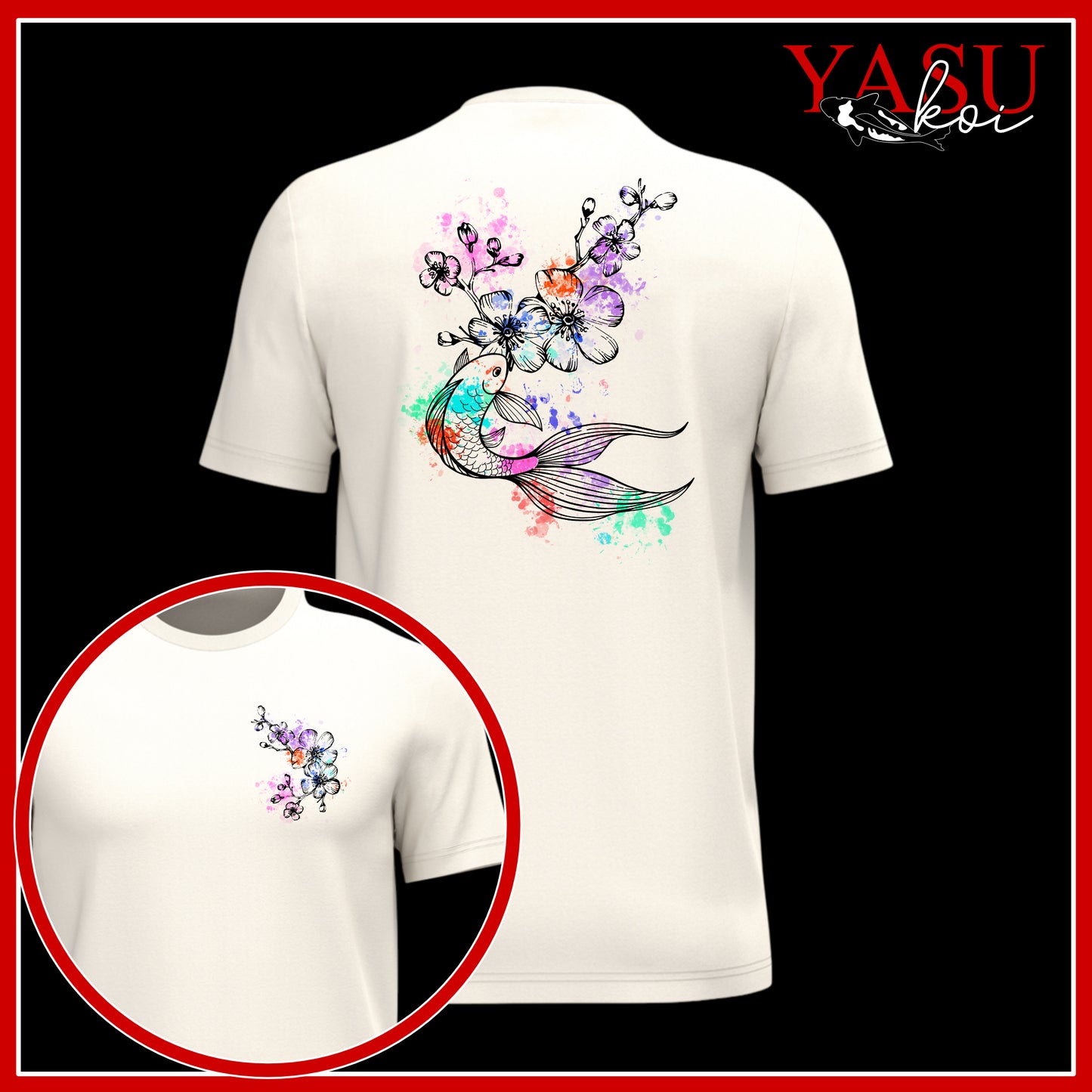 Fancy Fantail Organic Cotton T-Shirt