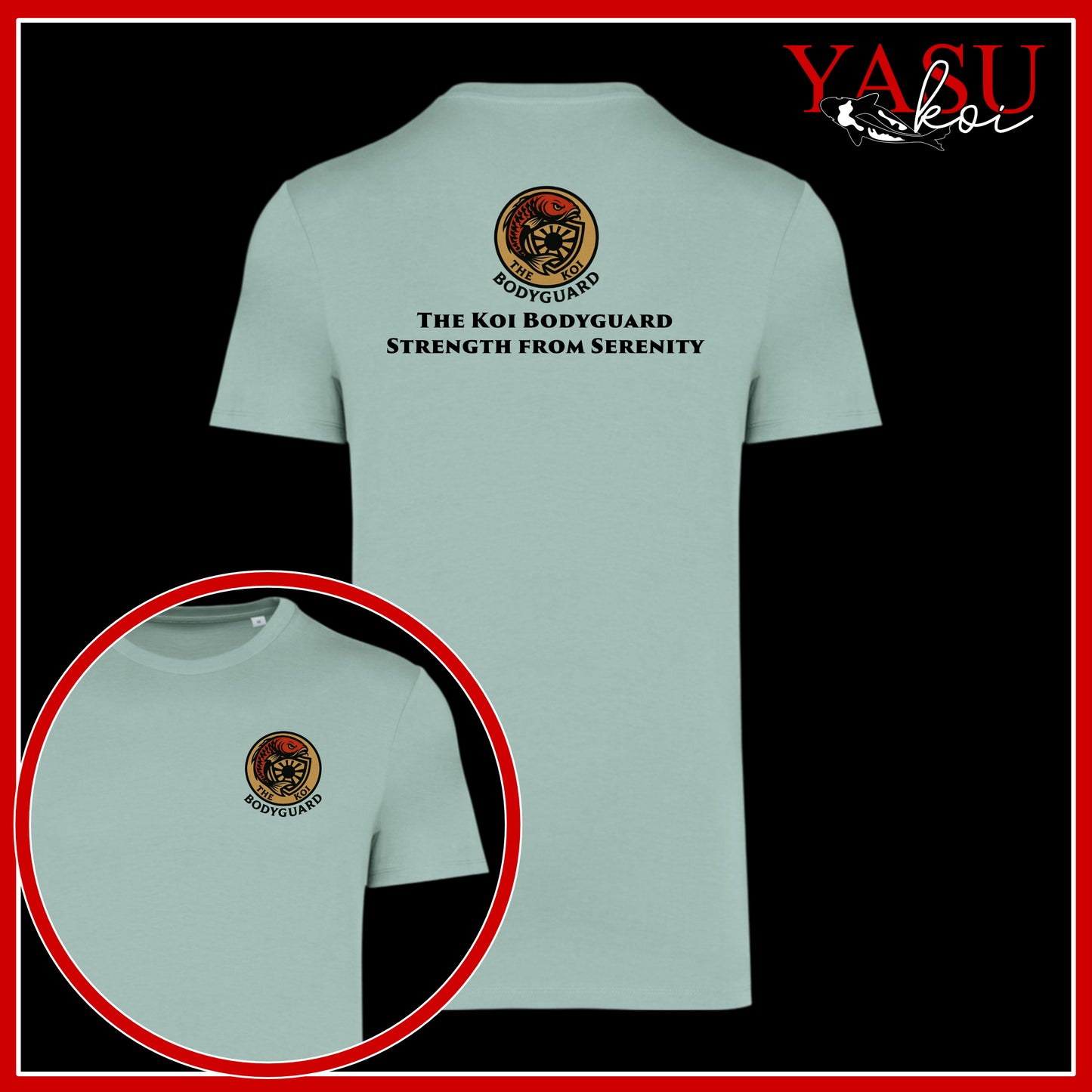 The Koi Bodyguard Organic Cotton T-Shirt