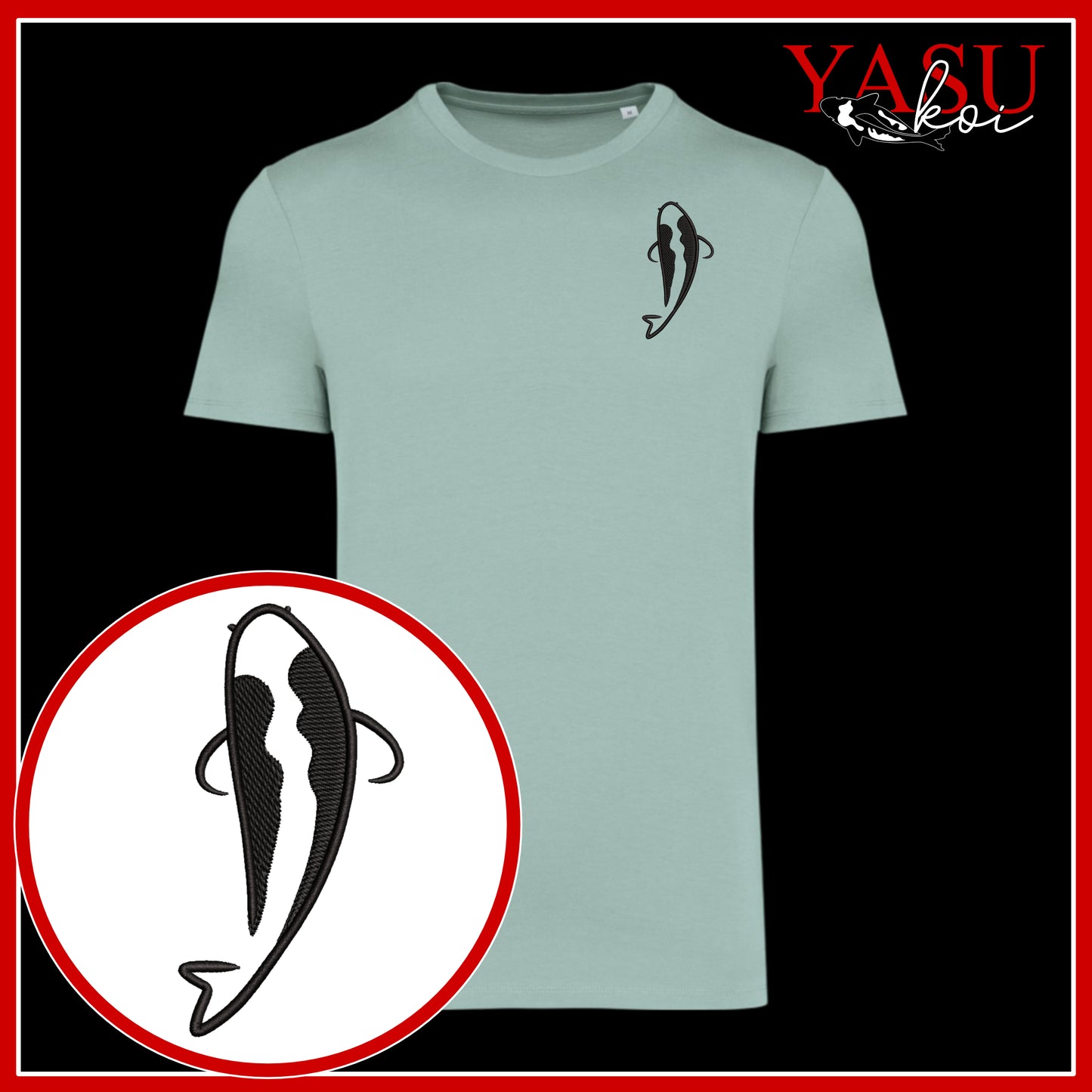 The Kumonryu Embroidered Spell Organic T-Shirt