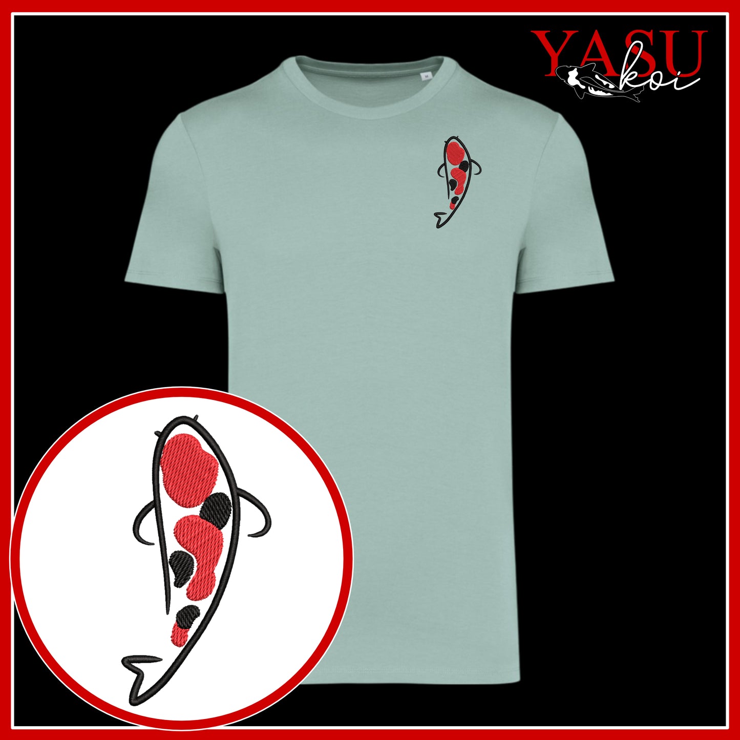 The Sanke Embroidered Spell Organic T-Shirt
