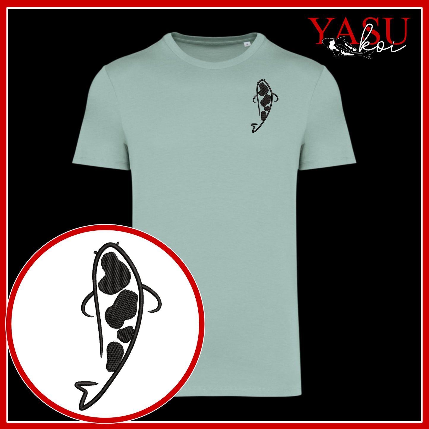 The Utsuri Embroidered Spell Organic T-Shirt