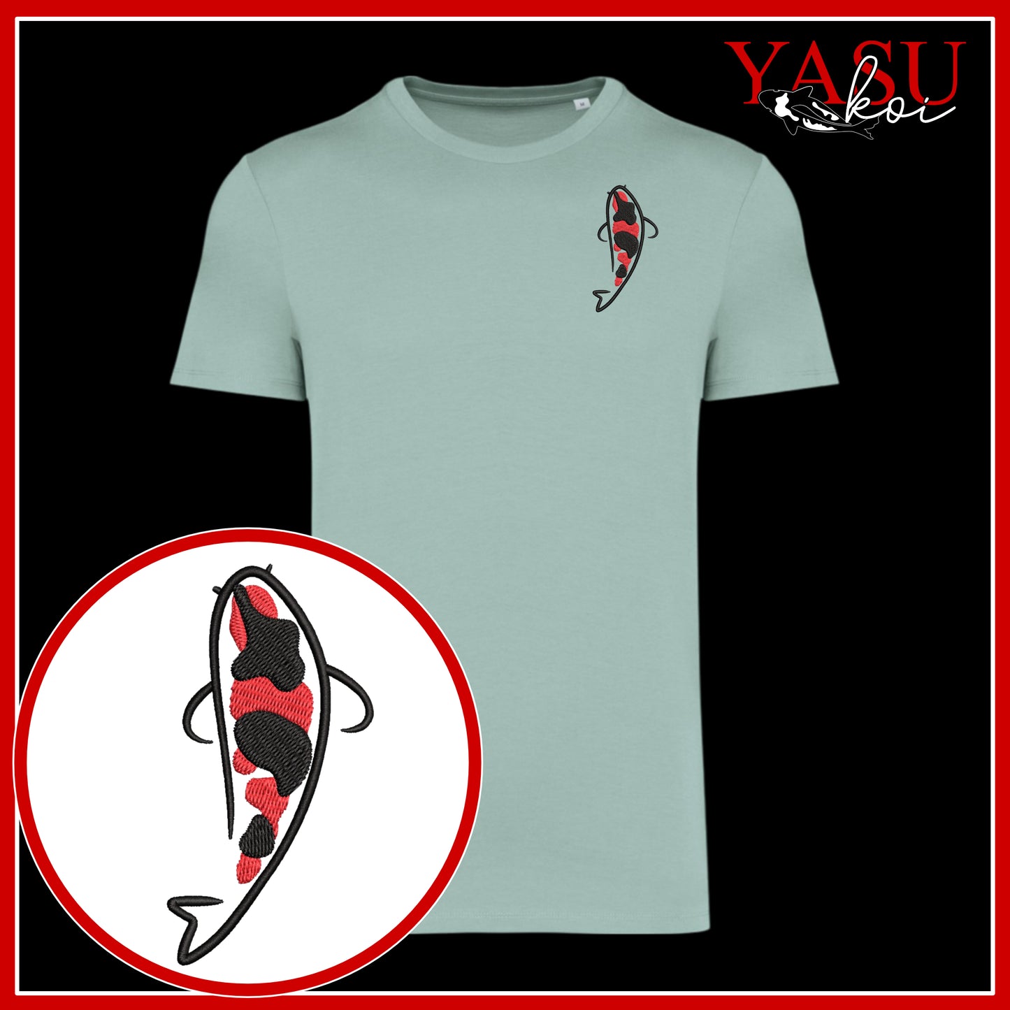 The Showa Embroidered Spell Organic T-Shirt