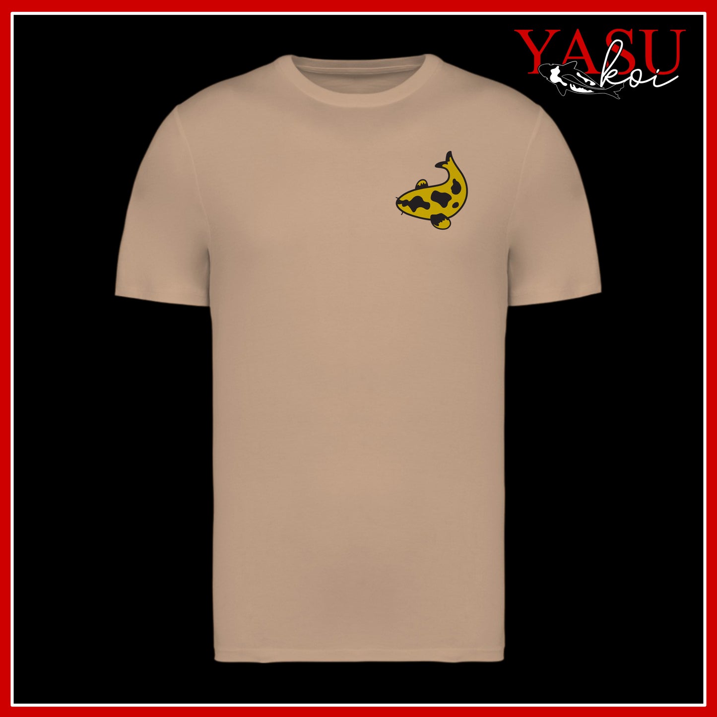 "The Kawaii" Ki-Utsuri Printed Organic Cotton T-Shirt