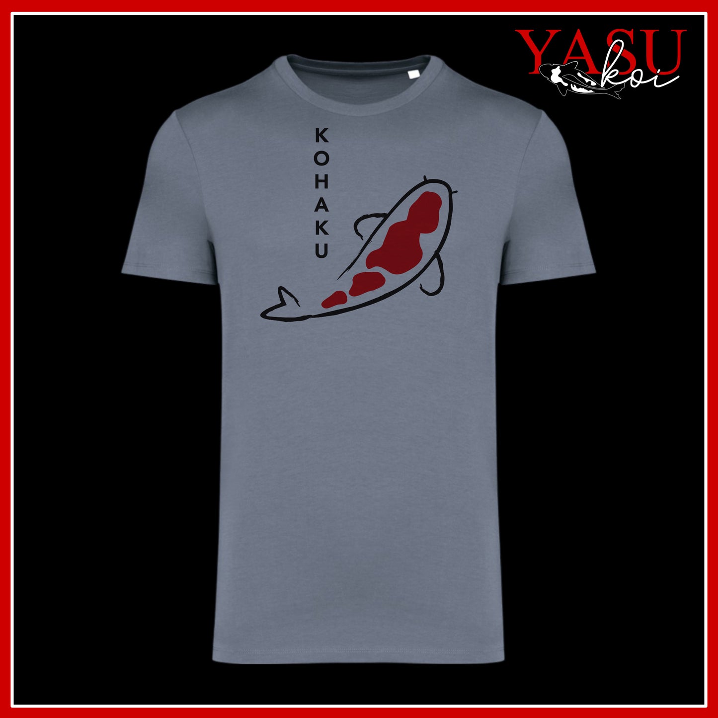 "Spell It" Kohaku Koi Organic Cotton T-shirt