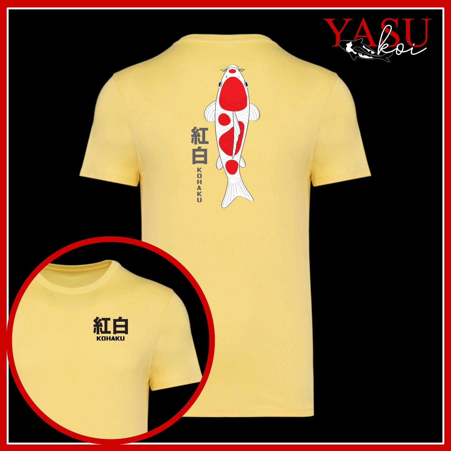 "True Identity" Kohaku Organic Cotton T-Shirt