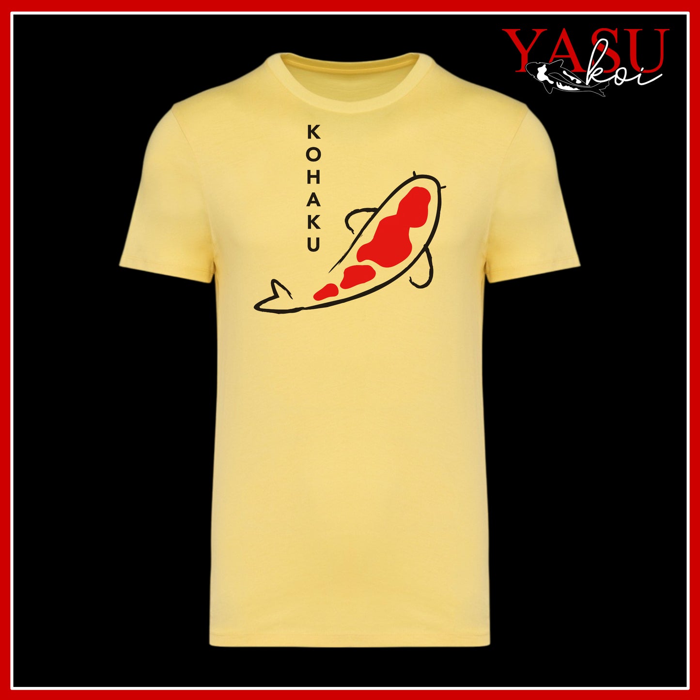 "Spell It" Kohaku Koi Organic Cotton T-shirt
