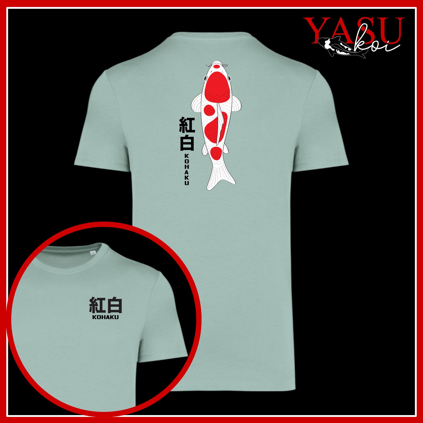 "True Identity" Kohaku Organic Cotton T-Shirt