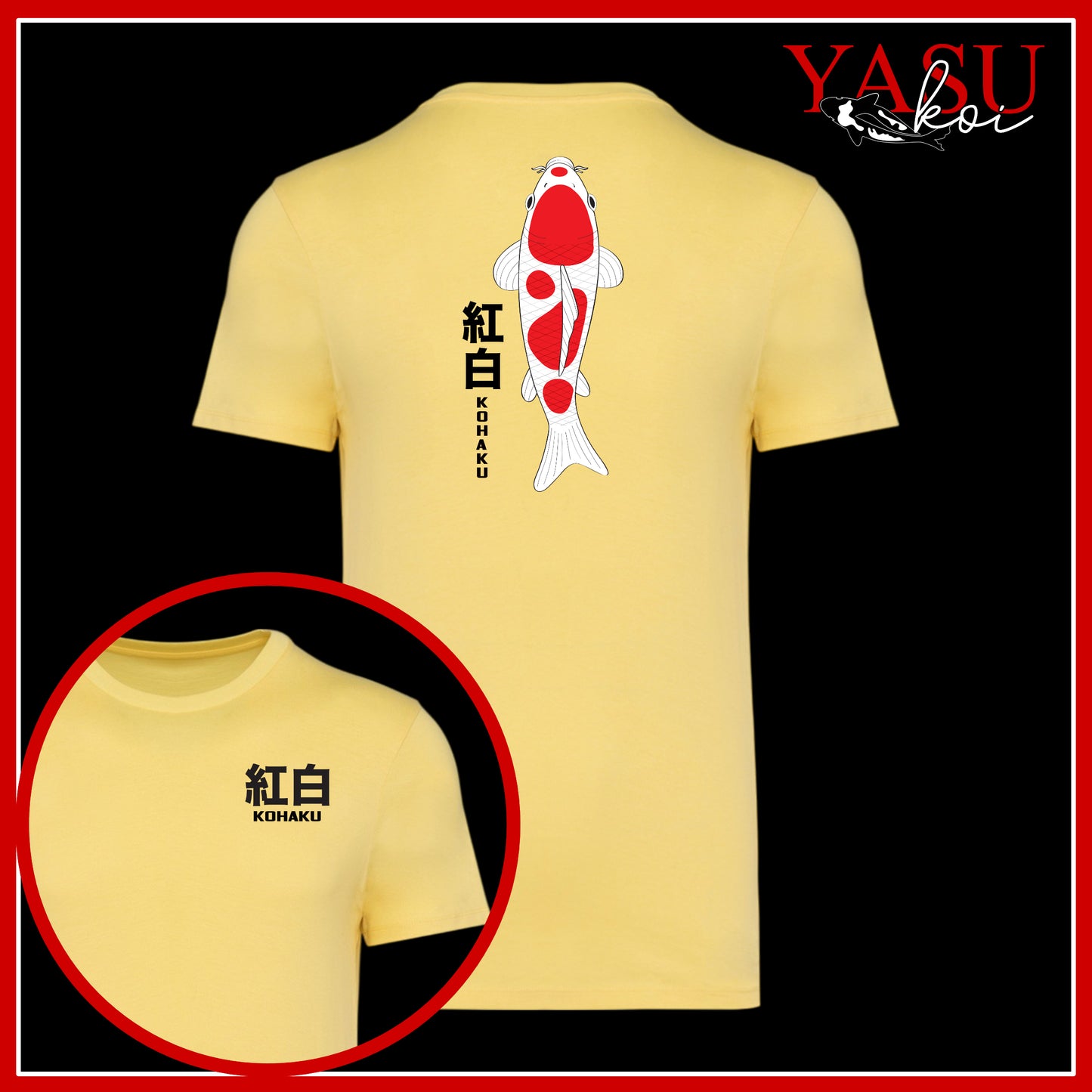 "True Identity" Kohaku Organic Cotton T-Shirt