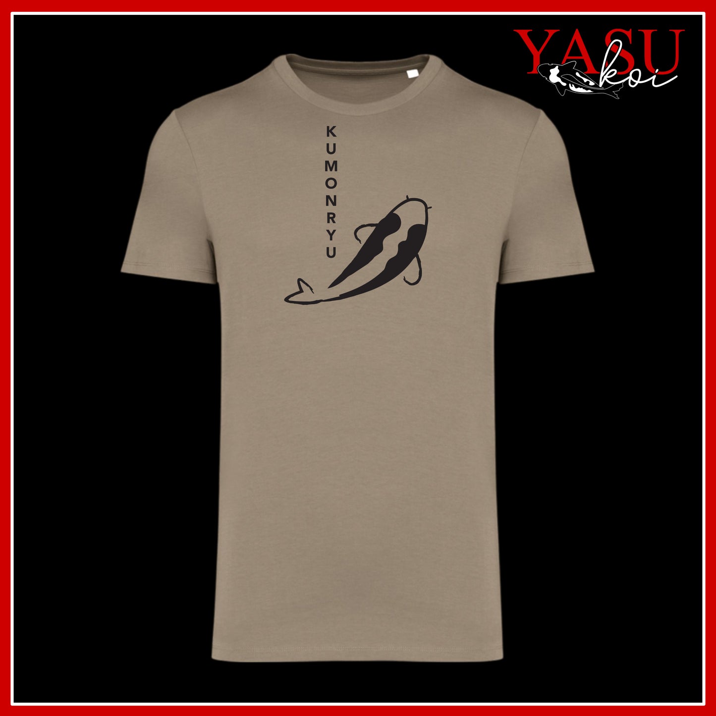 "Spell It" Kumonryu Koi Organic Cotton T-shirt