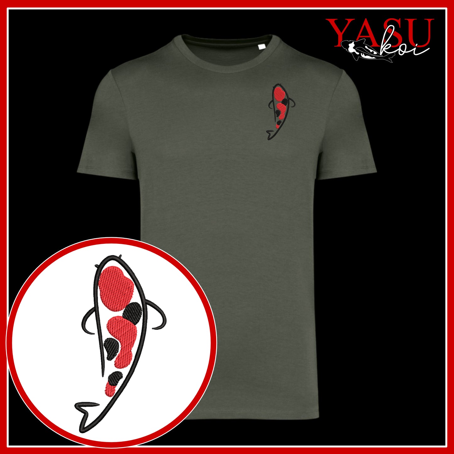 The Sanke Embroidered Spell Organic T-Shirt