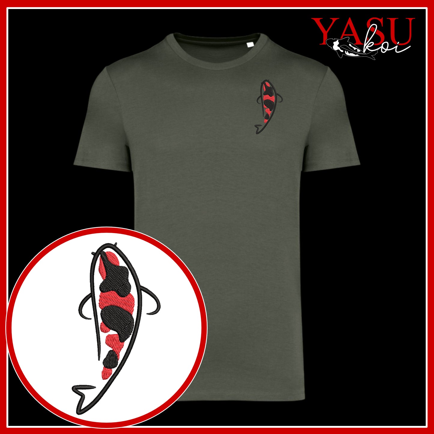 The Showa Embroidered Spell Organic T-Shirt