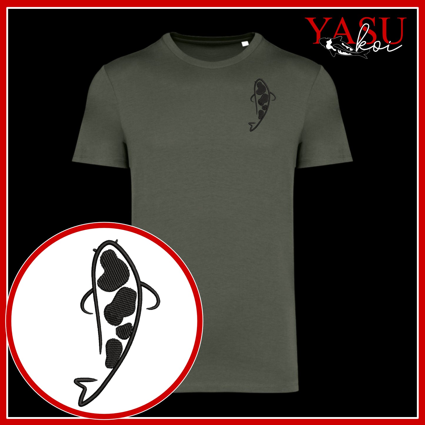 The Utsuri Embroidered Spell Organic T-Shirt
