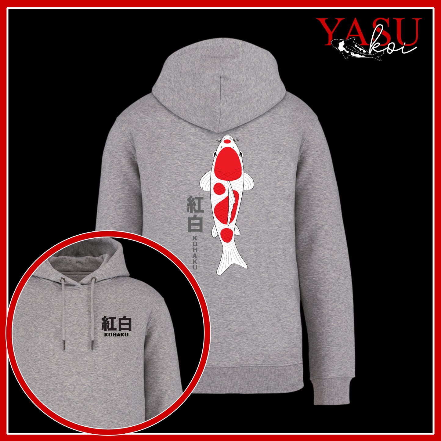"True Identity" Kohaku Organic Hoodie