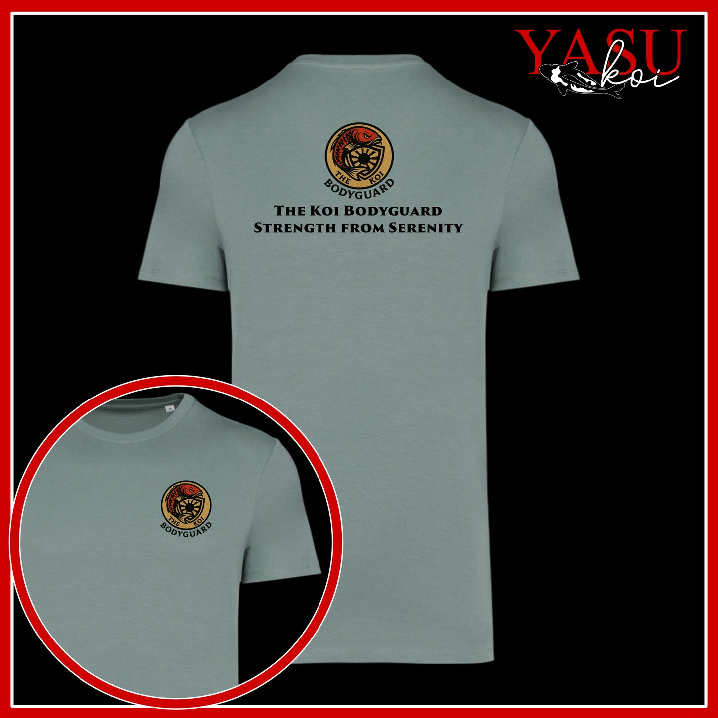 The Koi Bodyguard Organic Cotton T-Shirt