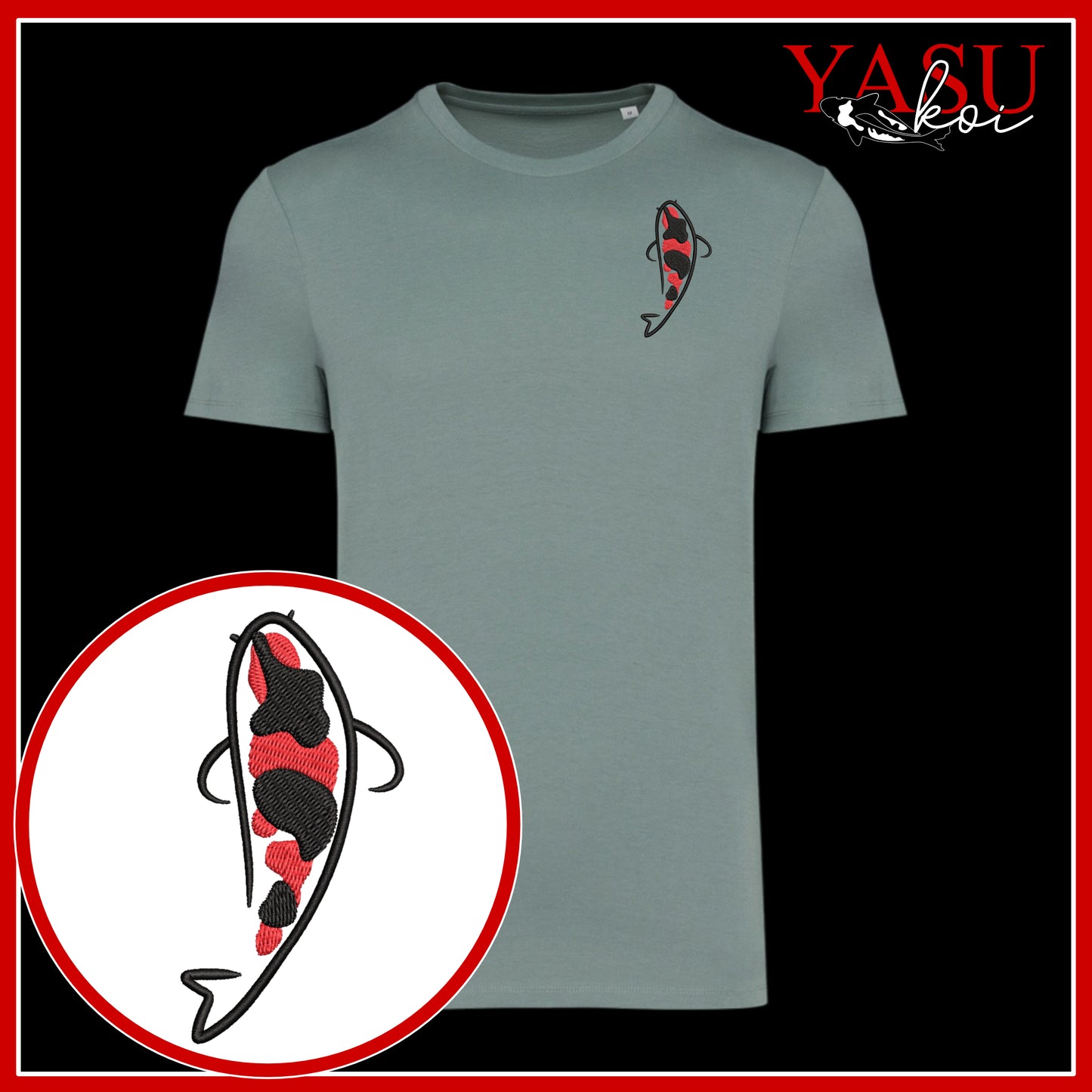 The Showa Embroidered Spell Organic T-Shirt