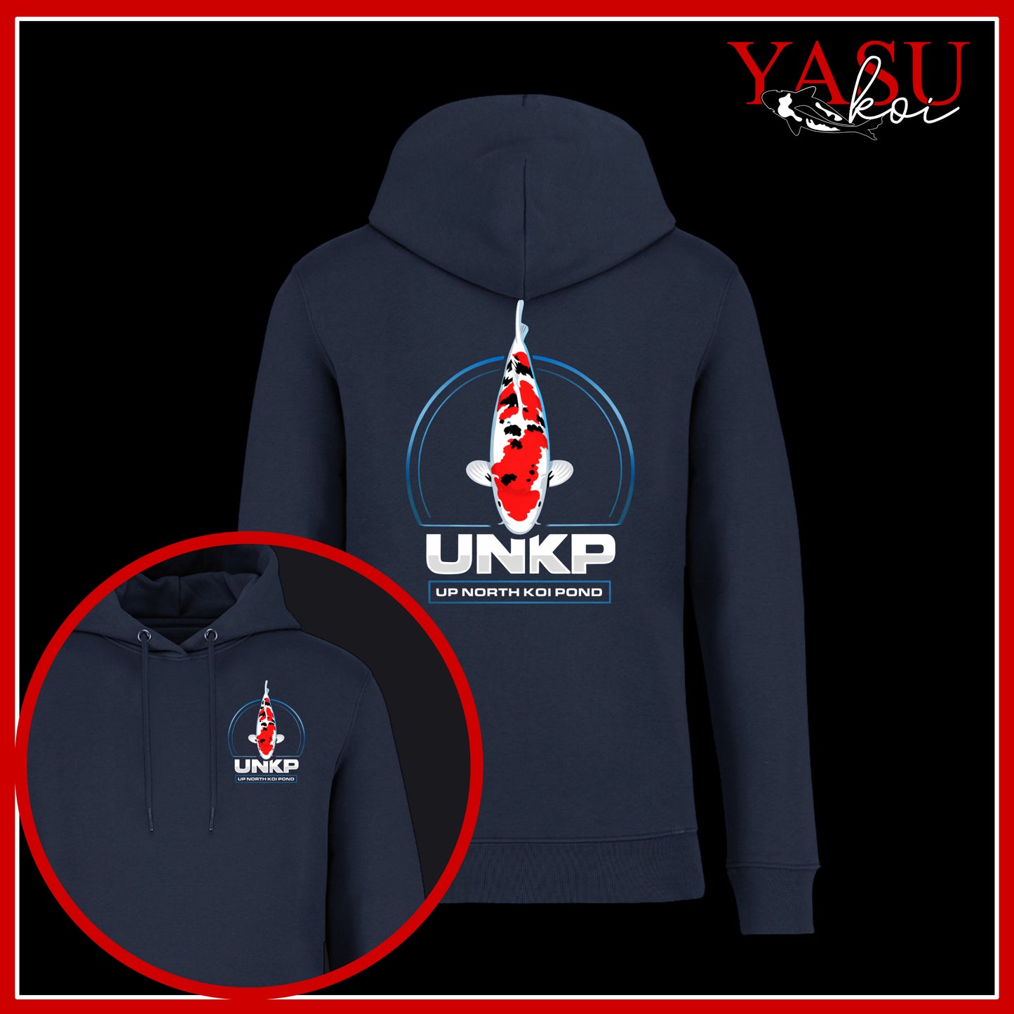 Up North Koi Pond Hoodie