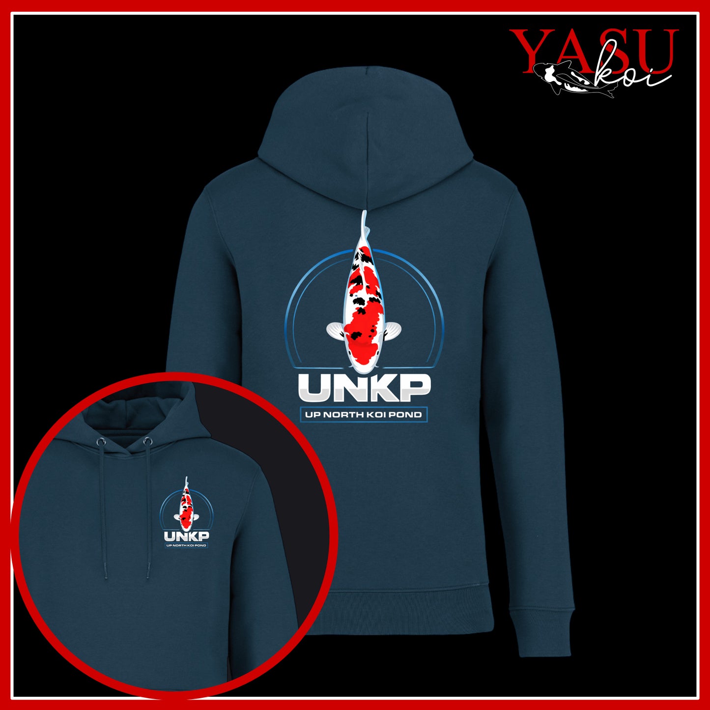 Up North Koi Pond Hoodie
