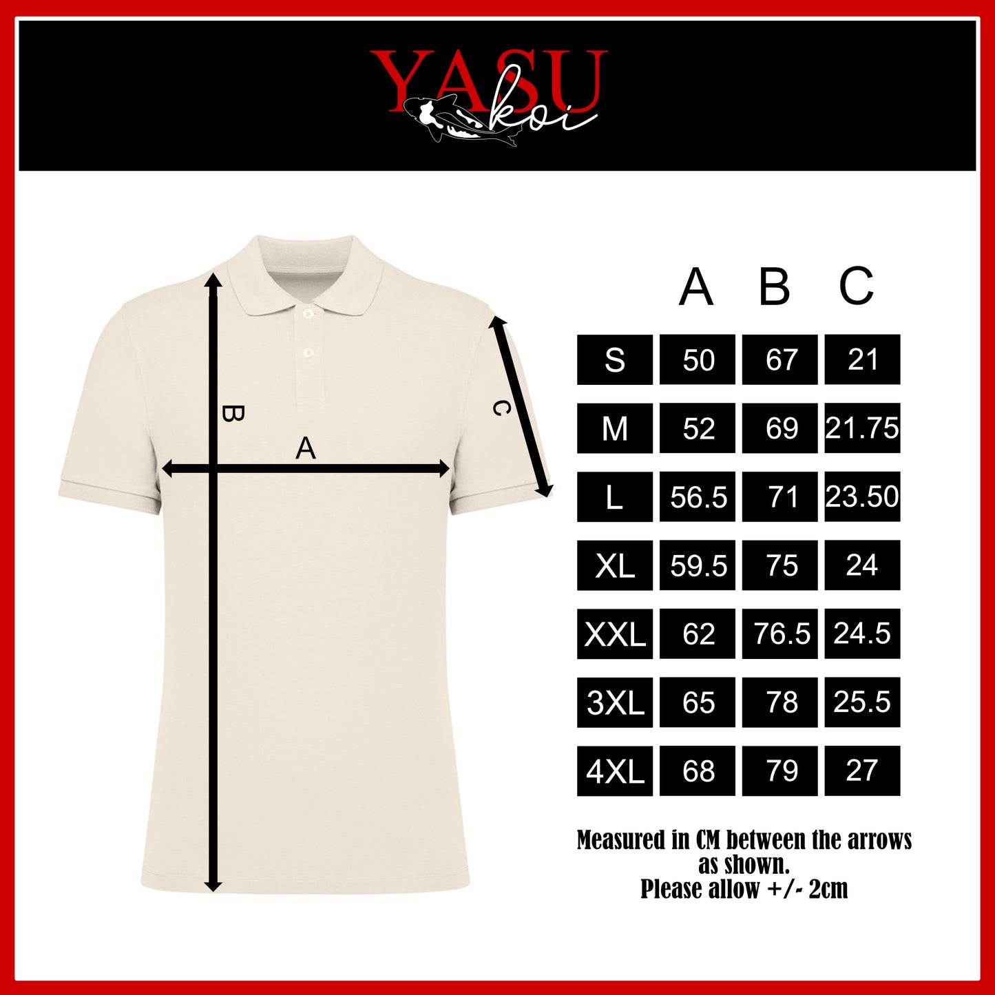 Hi Utsurti 'Koroko' Embroidered Organic Polo Shirt