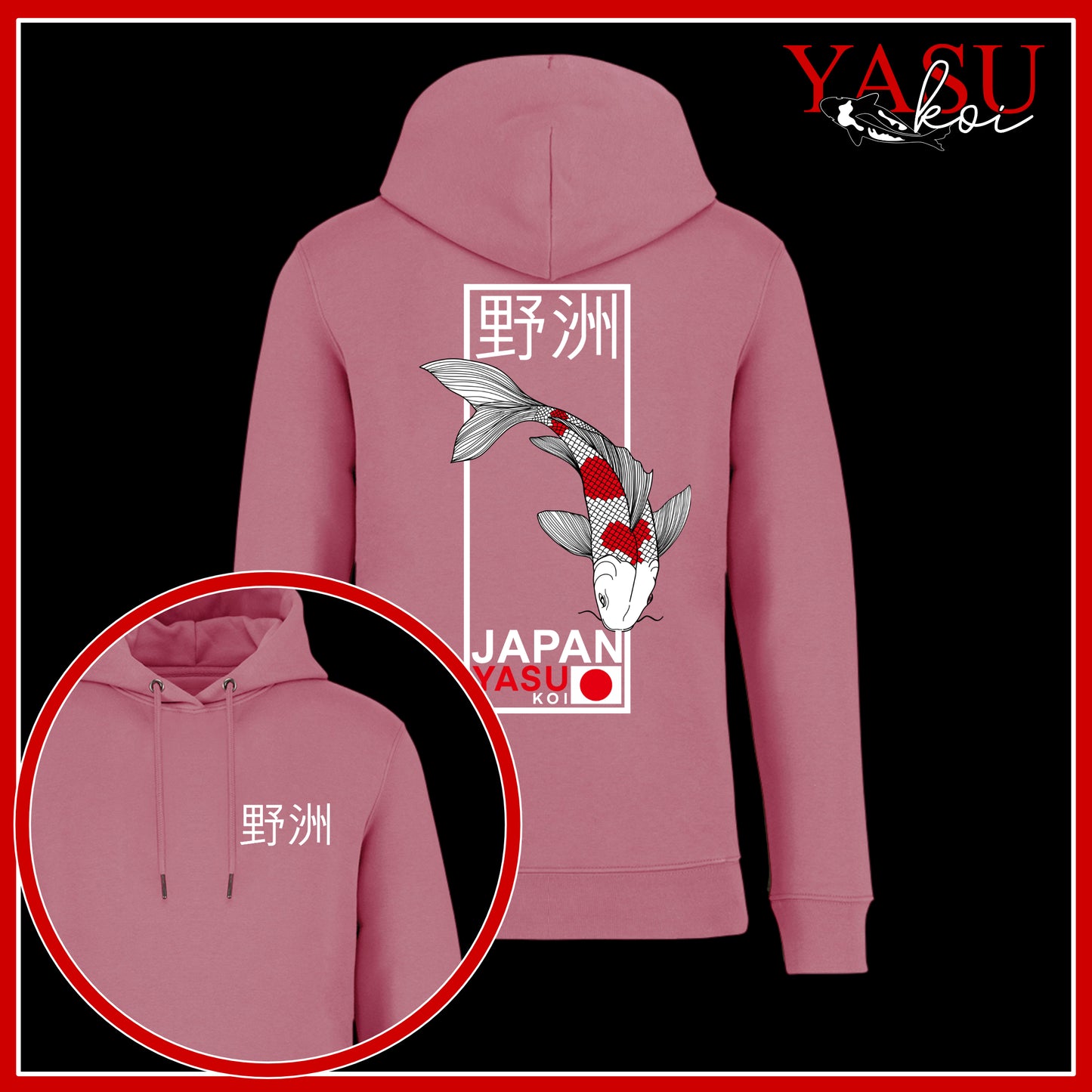 Yasu Prosperity Organic Cotton Hoodie