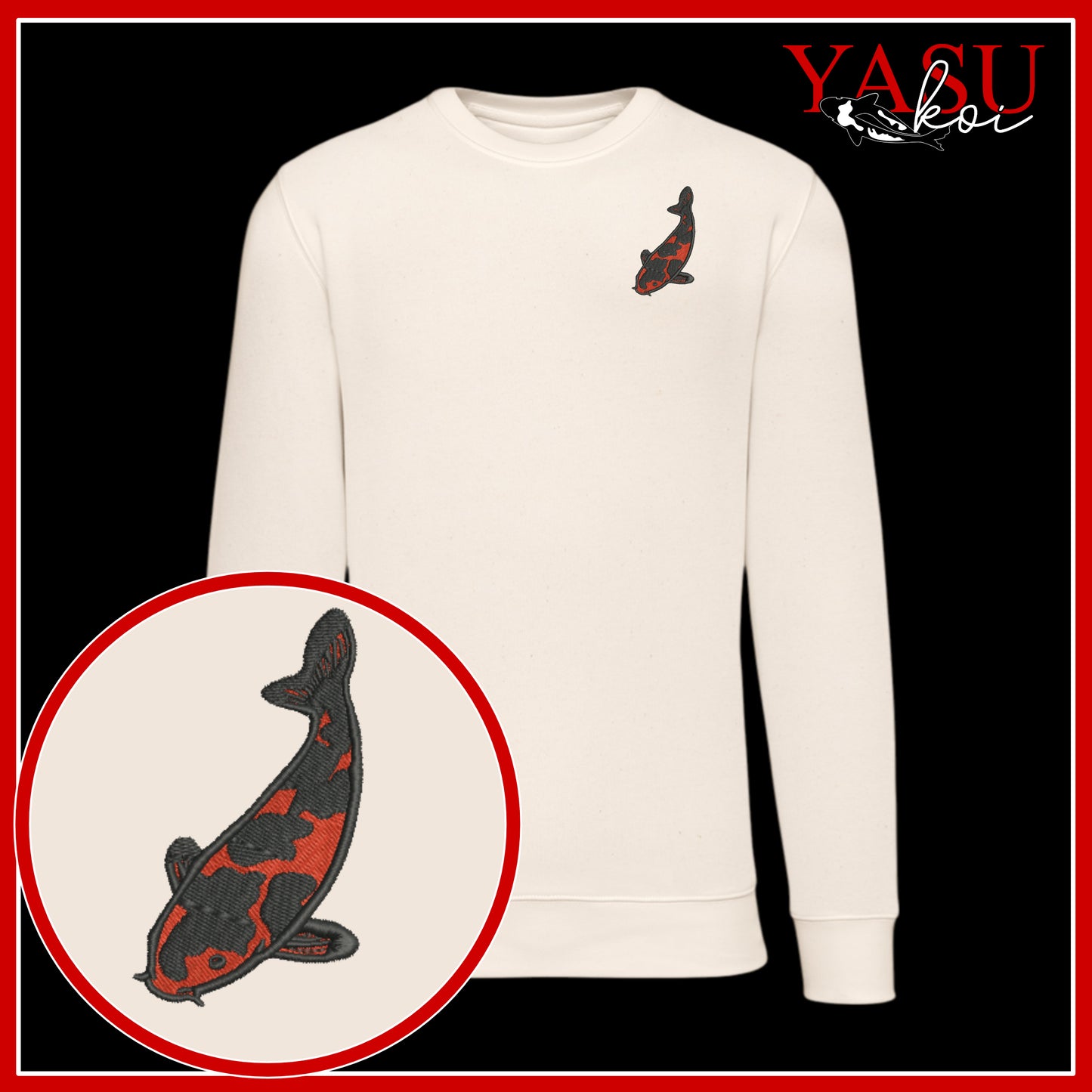 The Koroko Hi Utsuri Organic Sweater