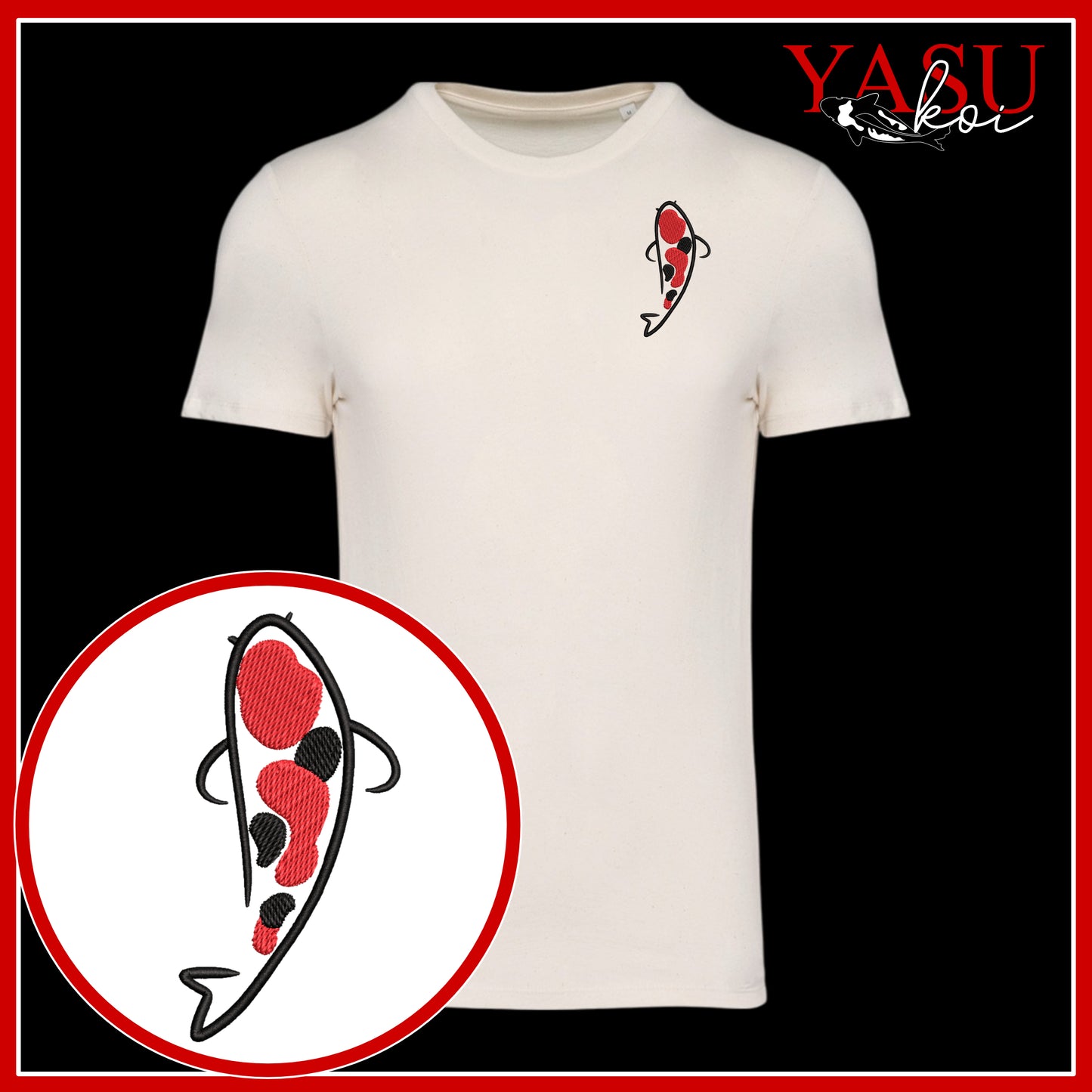 The Sanke Embroidered Spell Organic T-Shirt