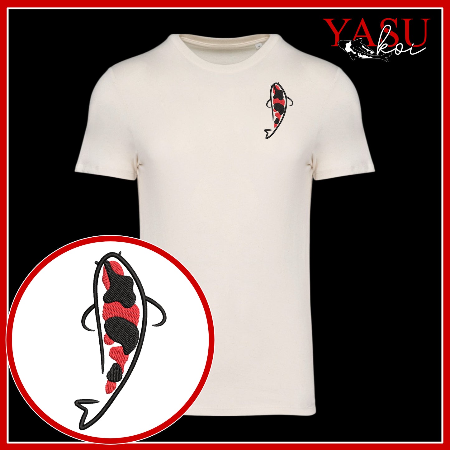 The Showa Embroidered Spell Organic T-Shirt