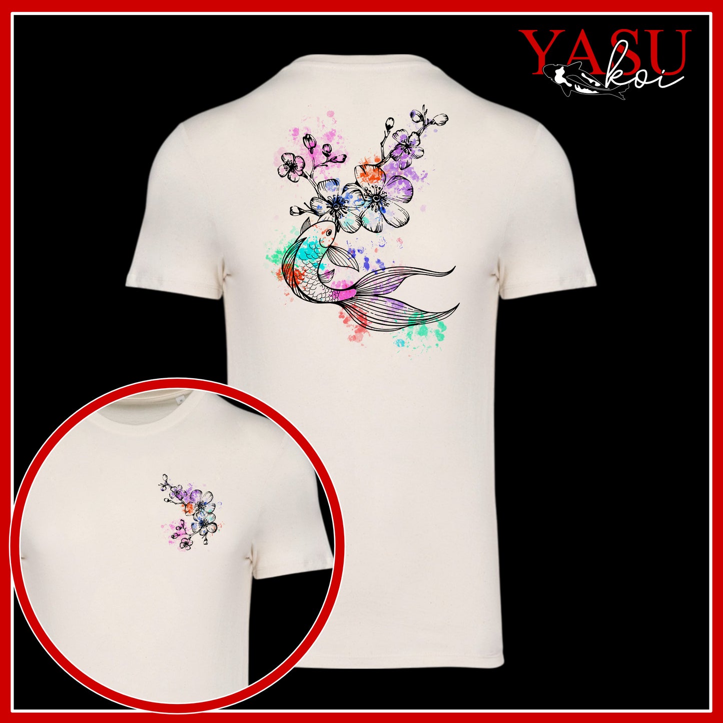 Fancy Fantail Organic Cotton T-Shirt