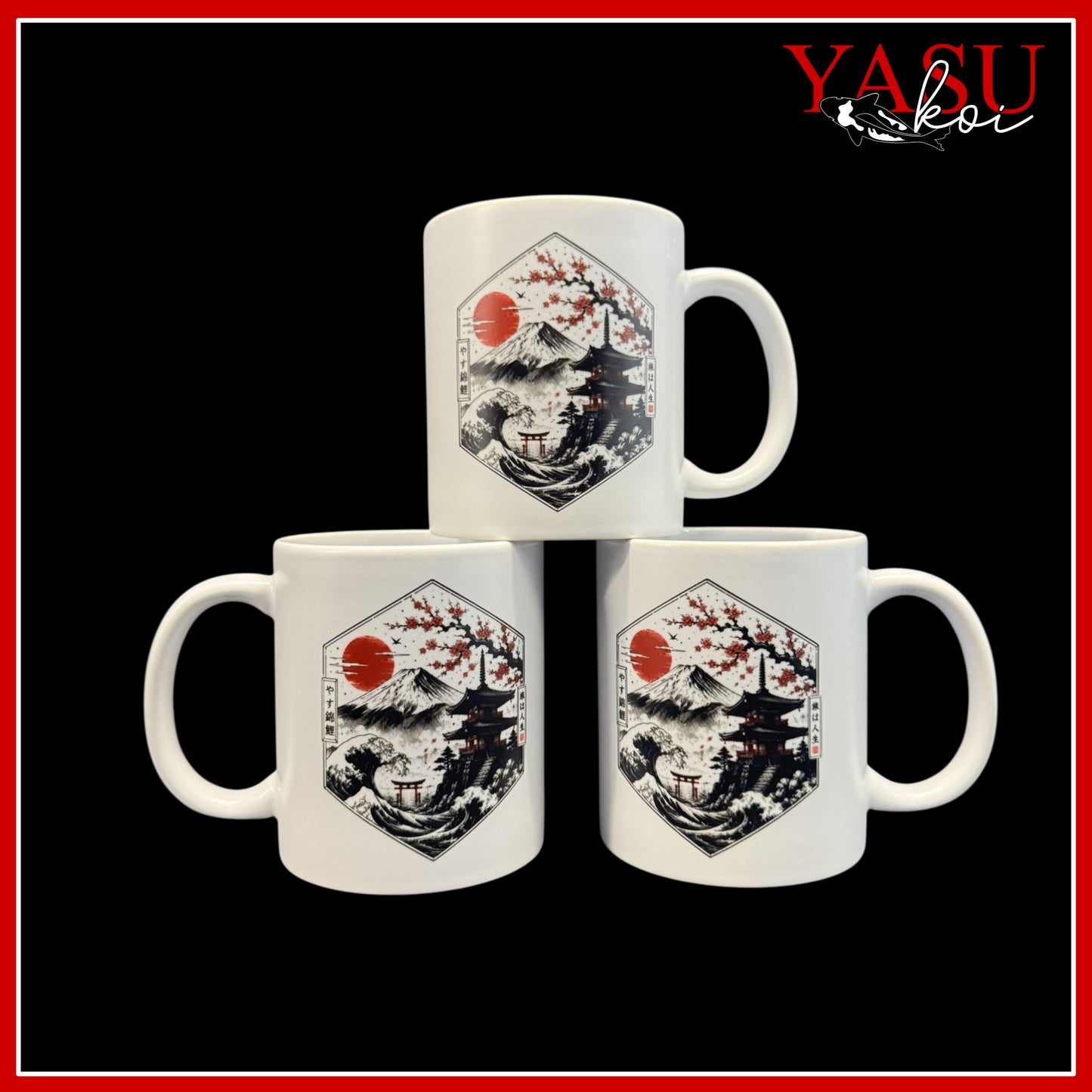 Rising Sun Sanctuary 11oz White Mug