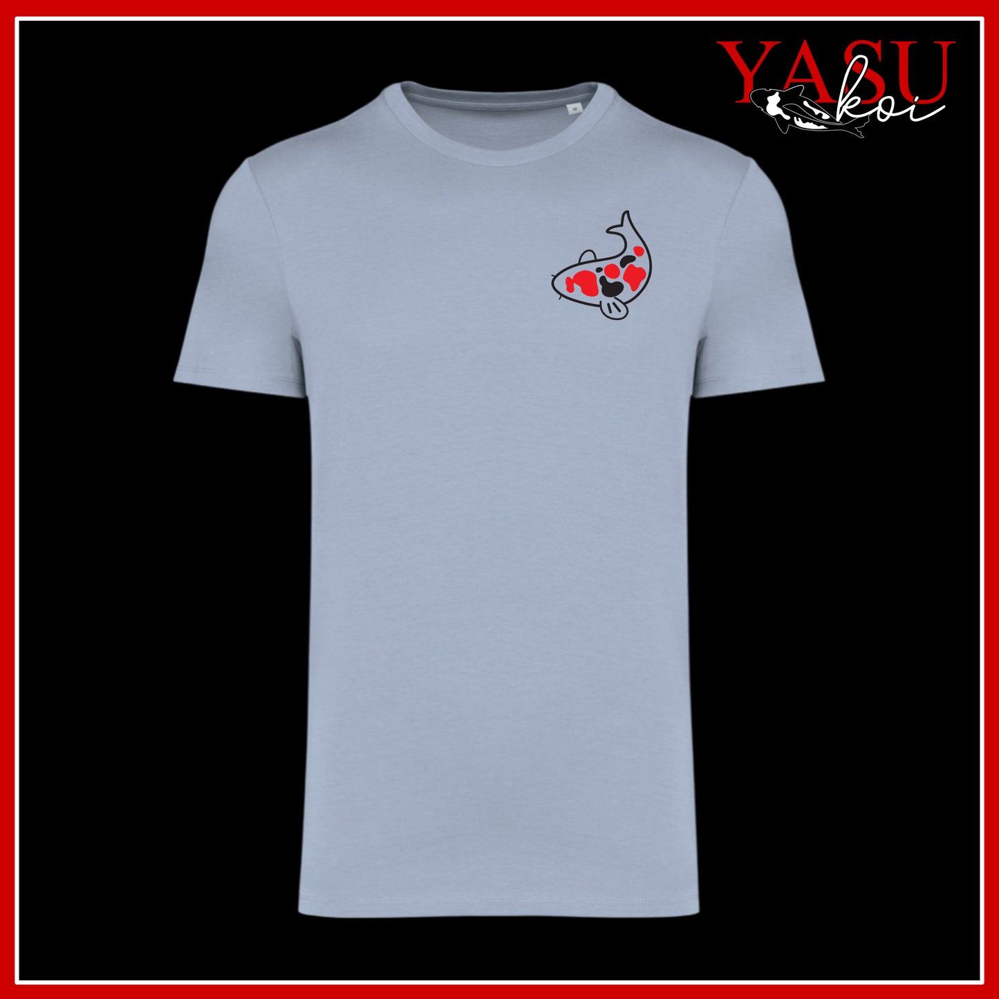 "The Kawaii" Sanke Printed Organic Cotton T-Shirt