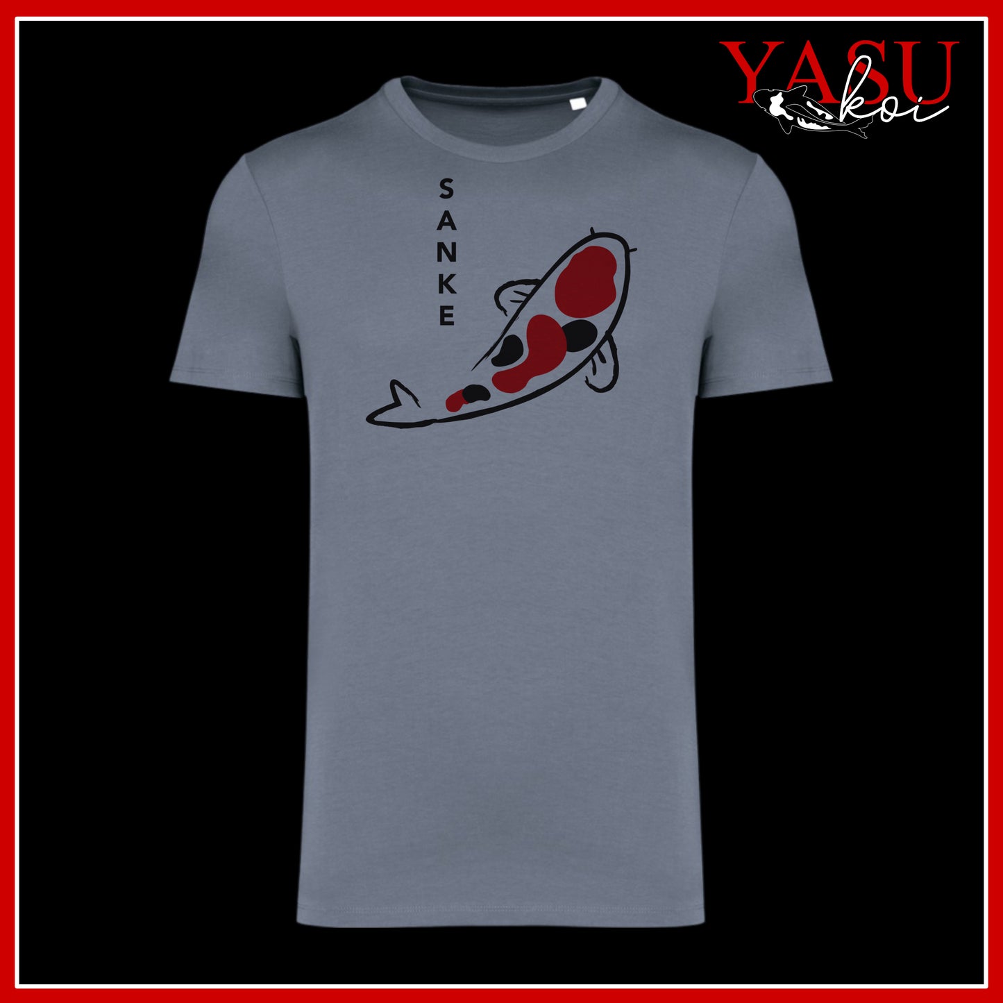 "Spell It" Sanke Koi Organic Cotton T-shirt