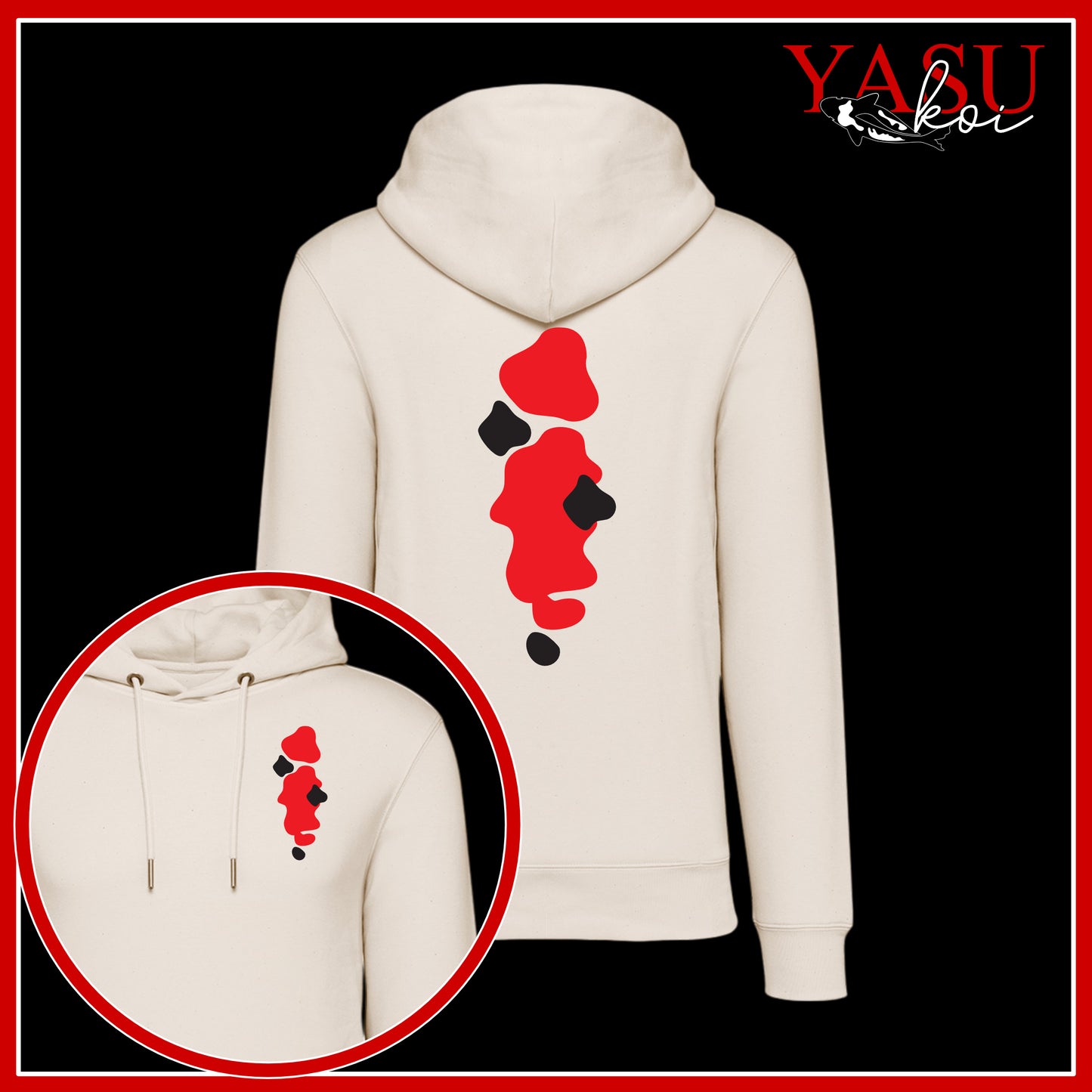 The Splashes Luxury Organic Hoodie