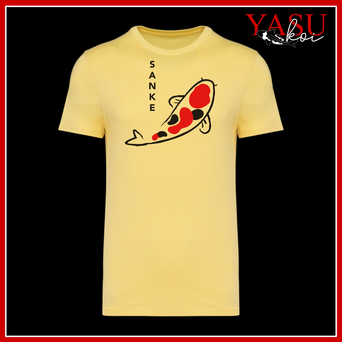 "Spell It" Sanke Koi Organic Cotton T-shirt