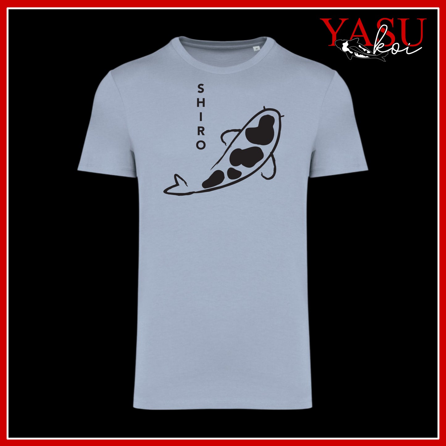 "Spell It" Shiro Utsuri Koi Organic Cotton T-shirt