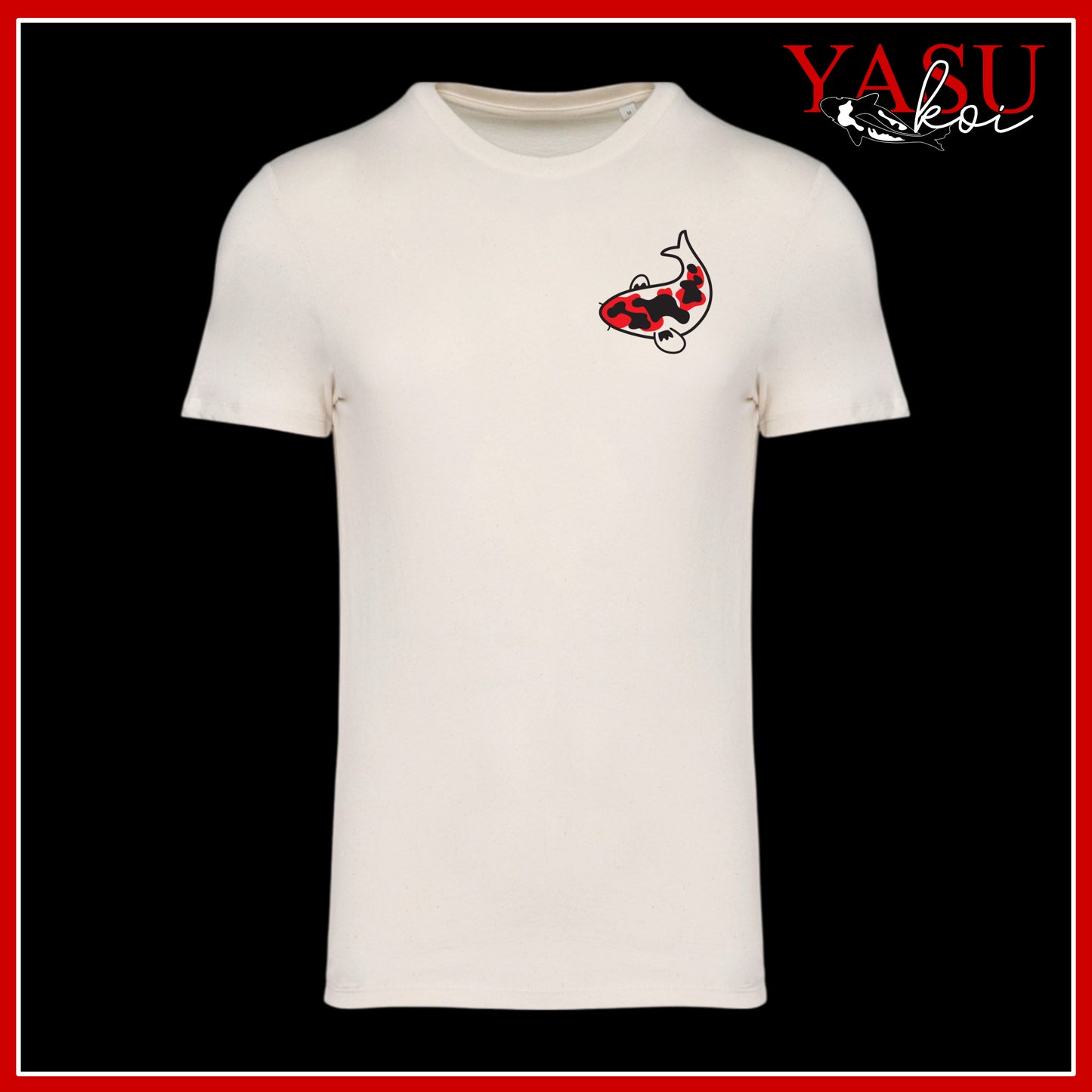 Elevate your wardrobe with our unique Organic Combed Cotton T-shirt featuring a Kawaii Style Showa print.

Perfect for any Koi lover!

Available in 5 different colours and various sizes, this tee is a must-have for those who appreciate Koi pond love. Handcrafted with care for a one-of-a-kind look.