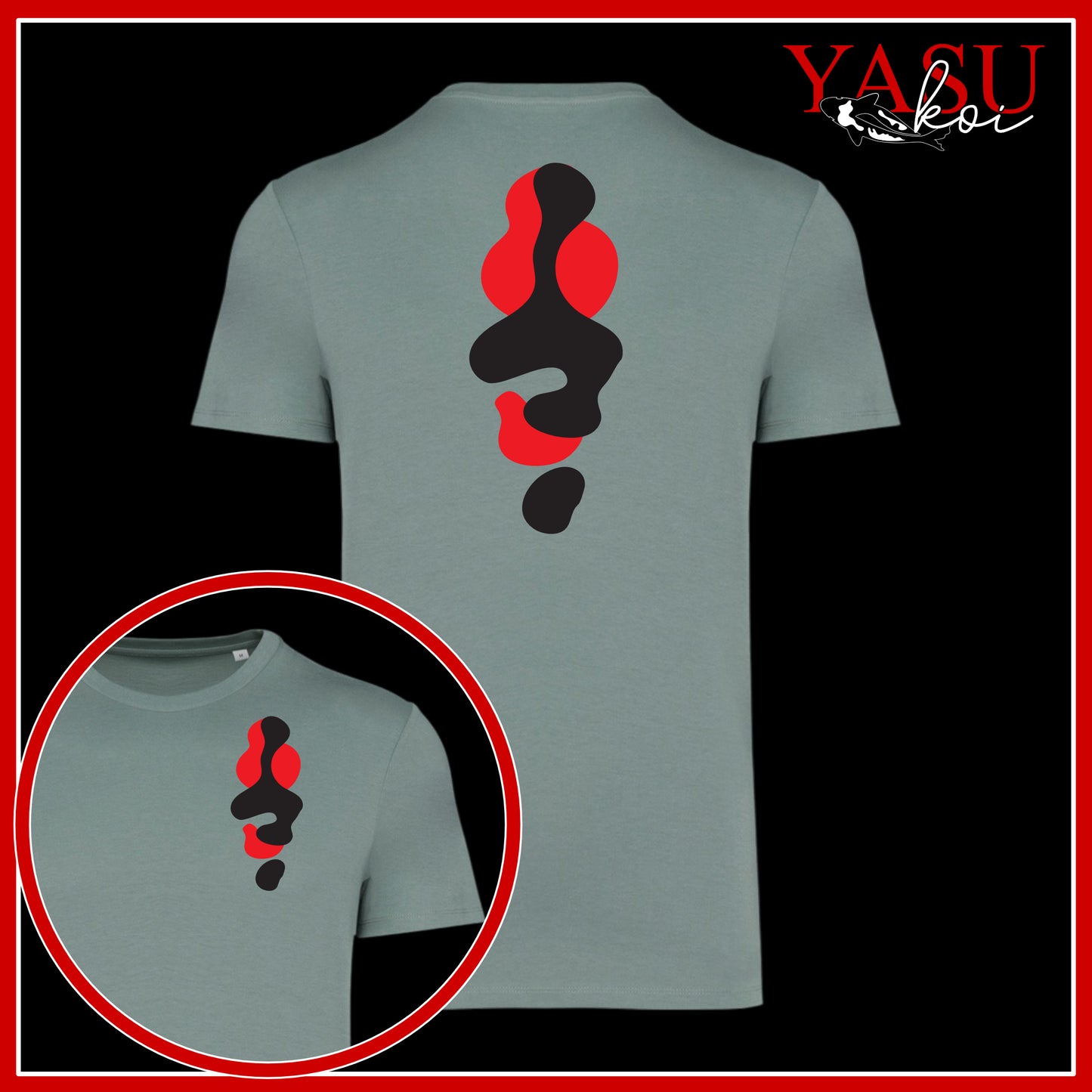 A "Splash" of a Showa Printed Organic T-Shirt