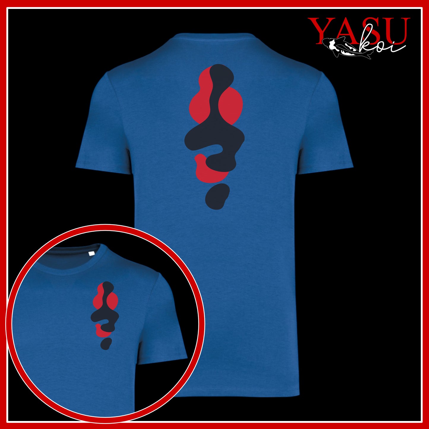A "Splash" of a Showa Printed Organic T-Shirt