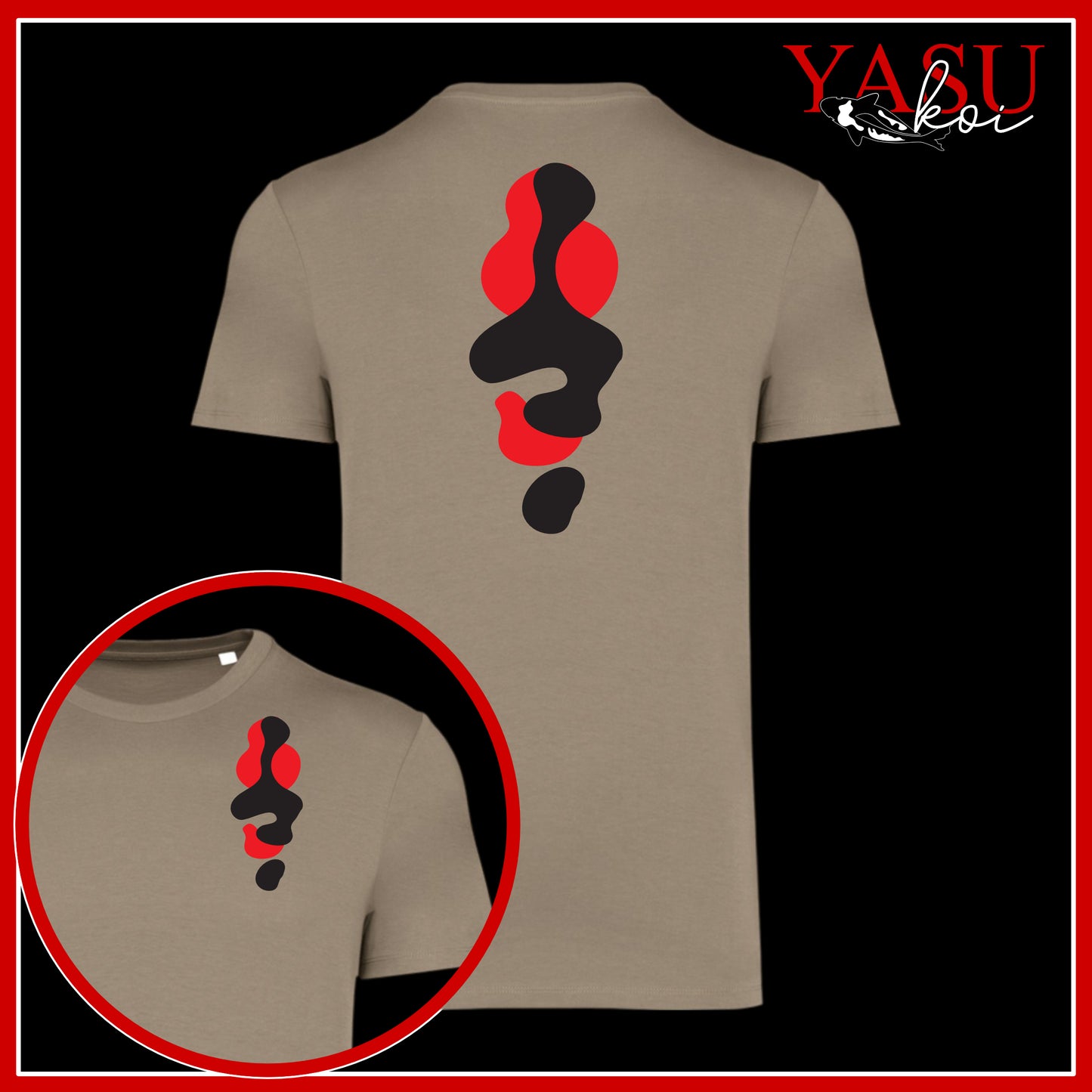 A "Splash" of a Showa Printed Organic T-Shirt