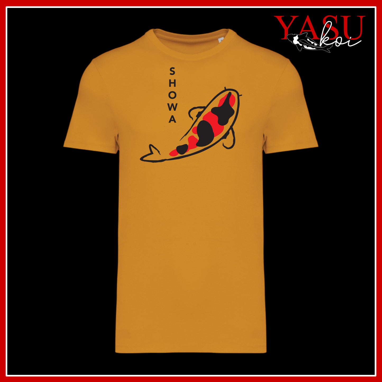 "Spell It" Showa Koi Organic Cotton T-shirt